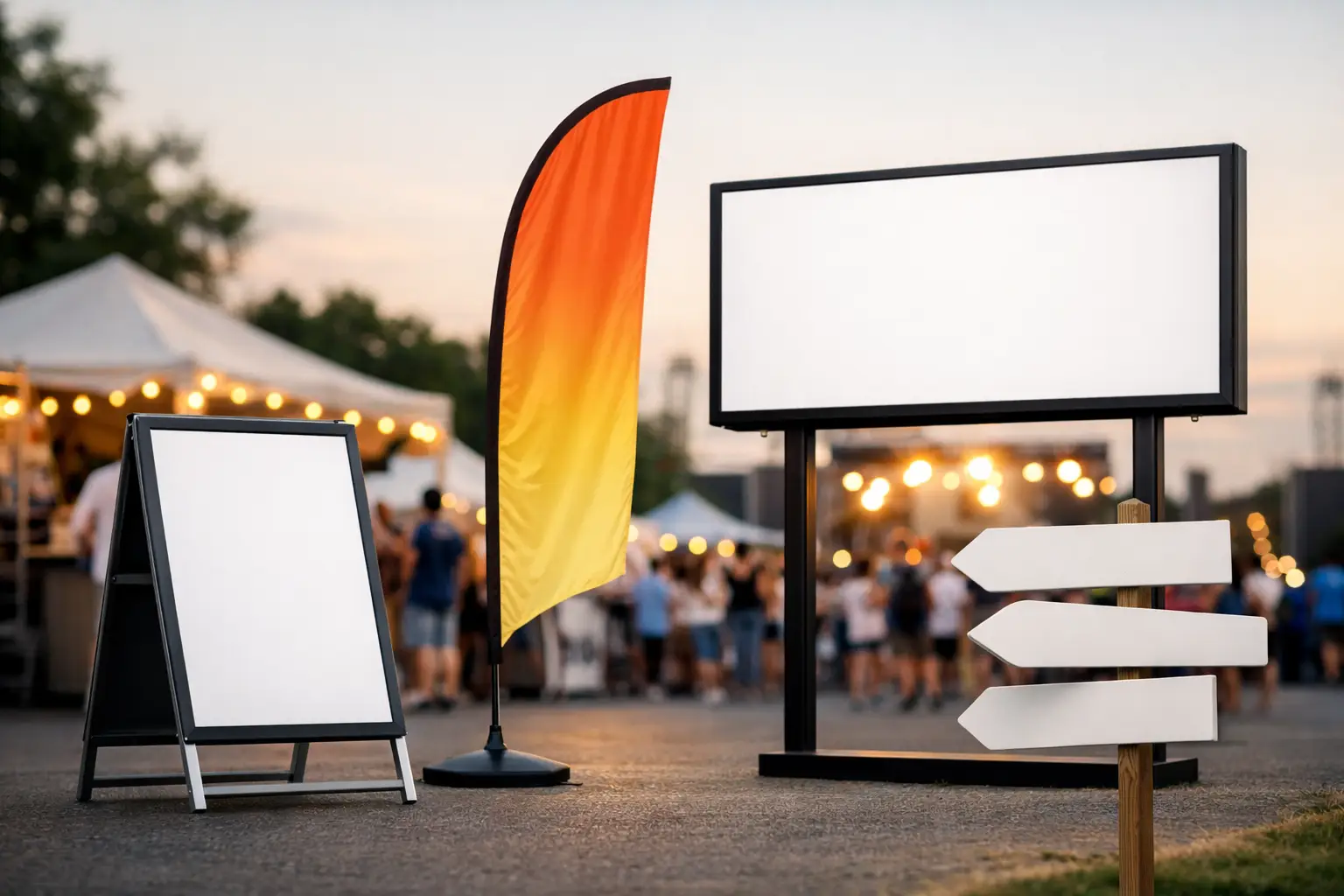 Best Signage Types for Events That Get Seen